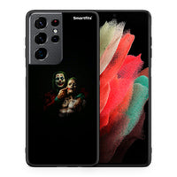 Thumbnail for Θήκη Samsung S21 Ultra Clown Hero από τη Smartfits με σχέδιο στο πίσω μέρος και μαύρο περίβλημα | Samsung S21 Ultra Clown Hero case with colorful back and black bezels