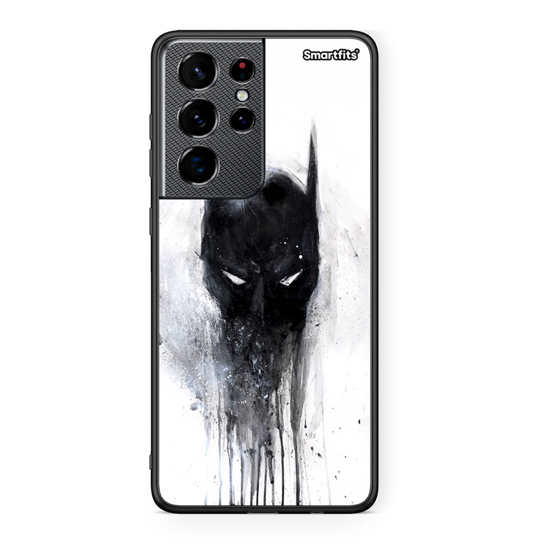 4 - Samsung S21 Ultra Paint Bat Hero case, cover, bumper