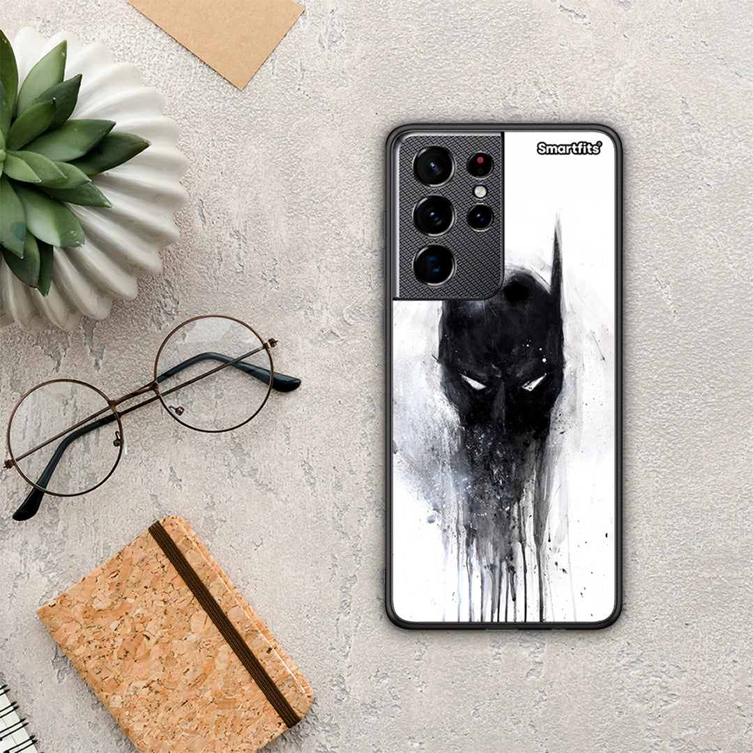 Hero Paint Bat - Samsung Galaxy S21 Ultra θήκη