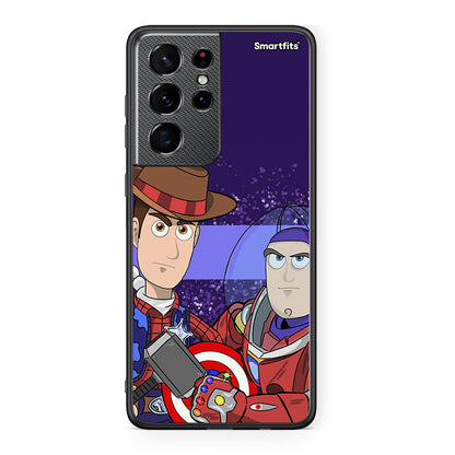 Samsung S21 Ultra Infinity Story θήκη από τη Smartfits με σχέδιο στο πίσω μέρος και μαύρο περίβλημα | Smartphone case with colorful back and black bezels by Smartfits