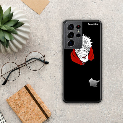 Itadori Anime - Samsung Galaxy S21 Ultra θήκη