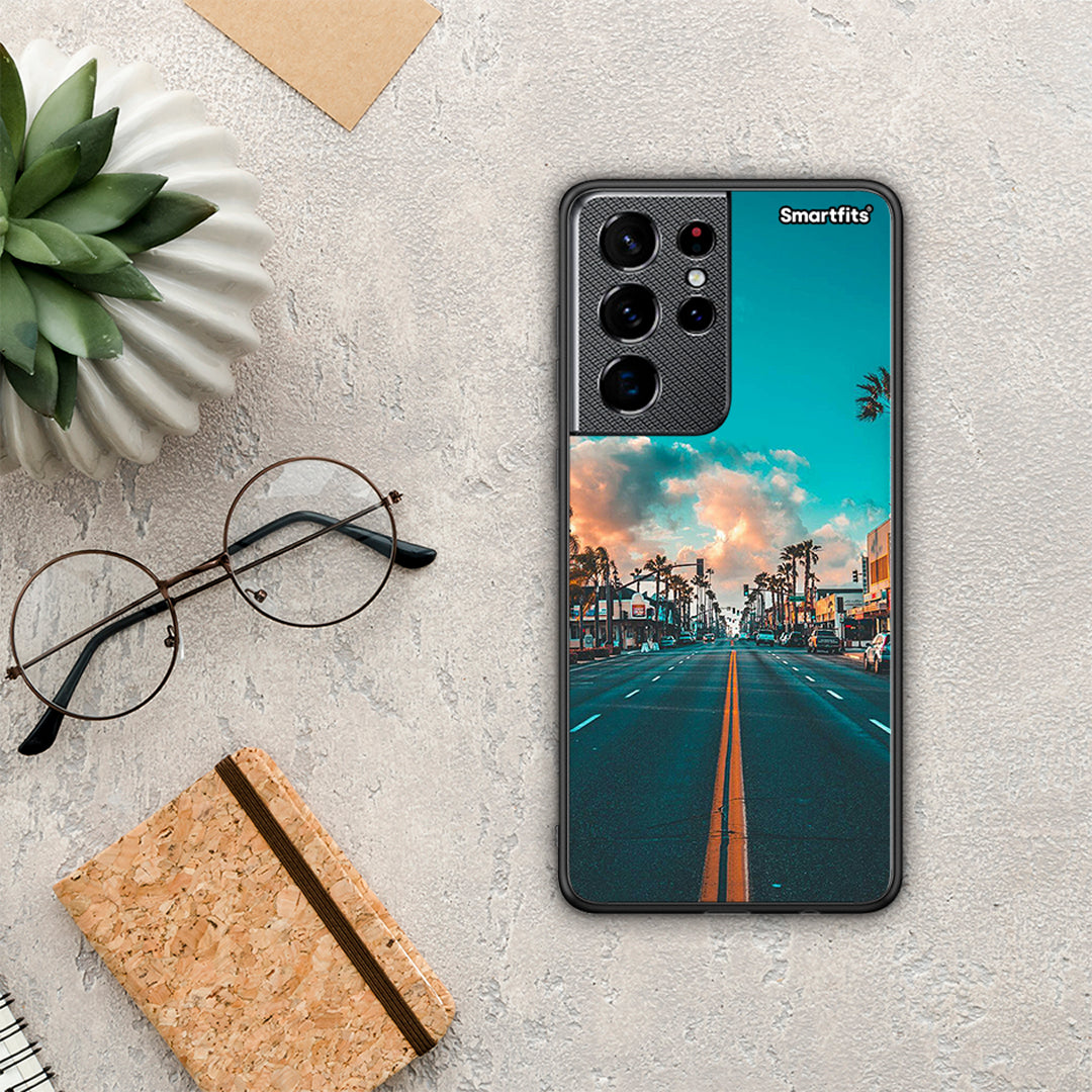 Landscape City - Samsung Galaxy S21 Ultra θήκη