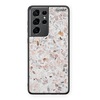 Thumbnail for Samsung S21 Ultra Marble Terrazzo θήκη από τη Smartfits με σχέδιο στο πίσω μέρος και μαύρο περίβλημα | Smartphone case with colorful back and black bezels by Smartfits