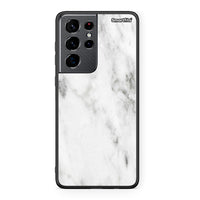Thumbnail for 2 - Samsung S21 Ultra White marble case, cover, bumper