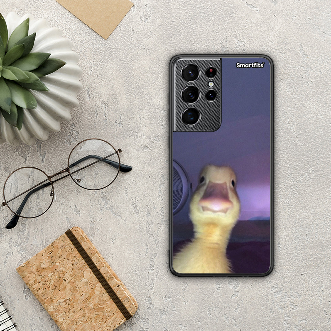 Meme Duck - Samsung Galaxy S21 Ultra θήκη