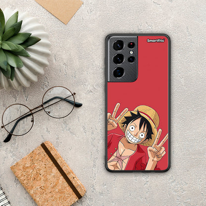 Pirate Luffy - Samsung Galaxy S21 Ultra θήκη
