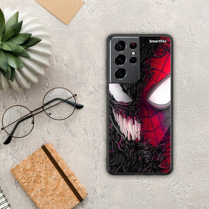 PopArt SpiderVenom - Samsung Galaxy S21 Ultra θήκη
