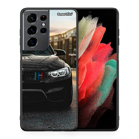 Θήκη Samsung S21 Ultra M3 Racing από τη Smartfits με σχέδιο στο πίσω μέρος και μαύρο περίβλημα | Samsung S21 Ultra M3 Racing case with colorful back and black bezels