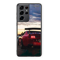 Thumbnail for Samsung S21 Ultra Racing Supra θήκη από τη Smartfits με σχέδιο στο πίσω μέρος και μαύρο περίβλημα | Smartphone case with colorful back and black bezels by Smartfits