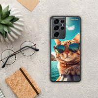 Thumbnail for Summer Cat - Samsung Galaxy S21 Ultra θήκη