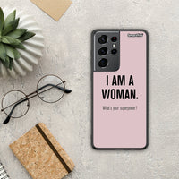 Thumbnail for Superpower Woman - Samsung Galaxy S21 Ultra θήκη