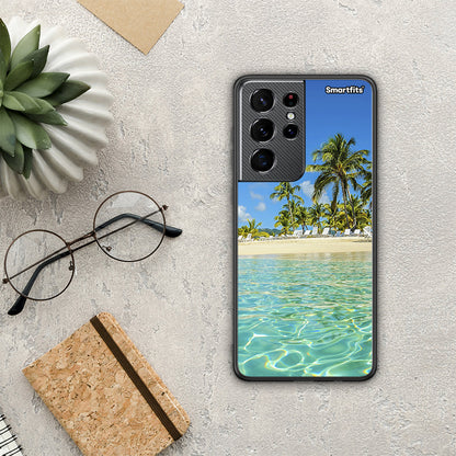 Tropical Vibes - Samsung Galaxy S21 Ultra θήκη