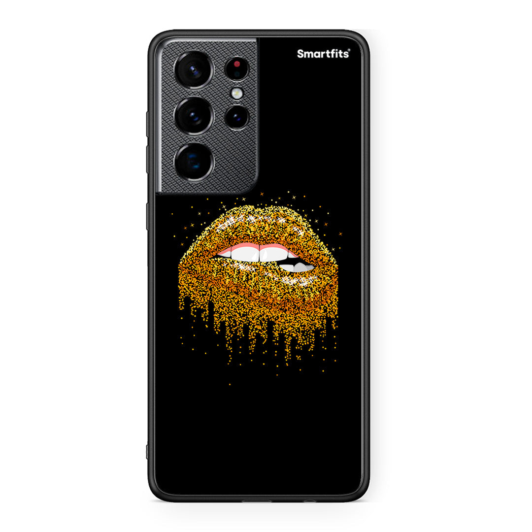 4 - Samsung S21 Ultra Golden Valentine case, cover, bumper