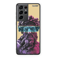Thumbnail for Samsung S21 Ultra Zeus Art Θήκη Αγίου Βαλεντίνου από τη Smartfits με σχέδιο στο πίσω μέρος και μαύρο περίβλημα | Smartphone case with colorful back and black bezels by Smartfits