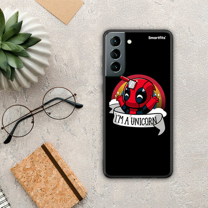 Unicorn Deadpool - Samsung Galaxy S21 θήκη