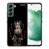 Thumbnail for Θήκη Samsung S22 Plus Anime Girl από τη Smartfits με σχέδιο στο πίσω μέρος και μαύρο περίβλημα | Samsung S22 Plus Anime Girl case with colorful back and black bezels