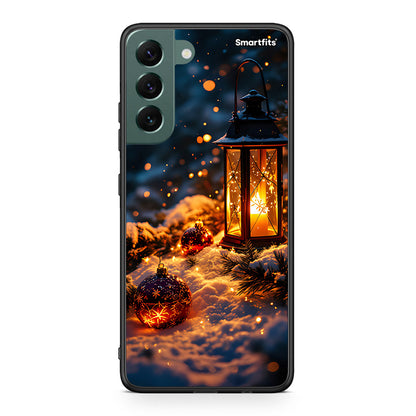 Samsung S22 Plus Christmas Ornaments θήκη από τη Smartfits με σχέδιο στο πίσω μέρος και μαύρο περίβλημα | Smartphone case with colorful back and black bezels by Smartfits