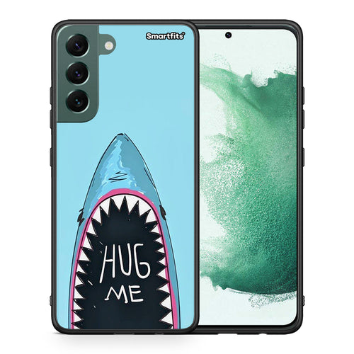 Θήκη Samsung S22 Plus Hug Me από τη Smartfits με σχέδιο στο πίσω μέρος και μαύρο περίβλημα | Samsung S22 Plus Hug Me case with colorful back and black bezels