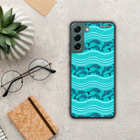 Thumbnail for Swimming Dolphins - Samsung Galaxy S22 Plus θήκη