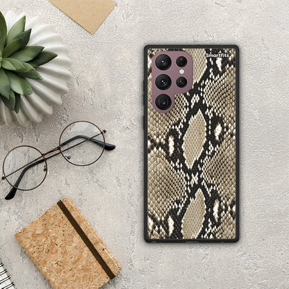 Animal Fashion Snake - Samsung Galaxy S22 Ultra θήκη