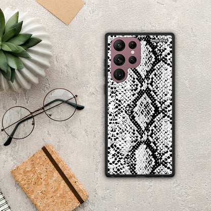 Animal White Snake - Samsung Galaxy S22 Ultra θήκη