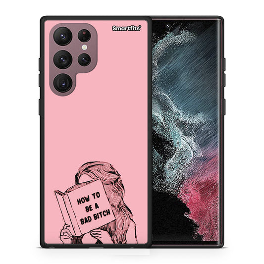 Θήκη Samsung S22 Ultra Bad Bitch από τη Smartfits με σχέδιο στο πίσω μέρος και μαύρο περίβλημα | Samsung S22 Ultra Bad Bitch case with colorful back and black bezels