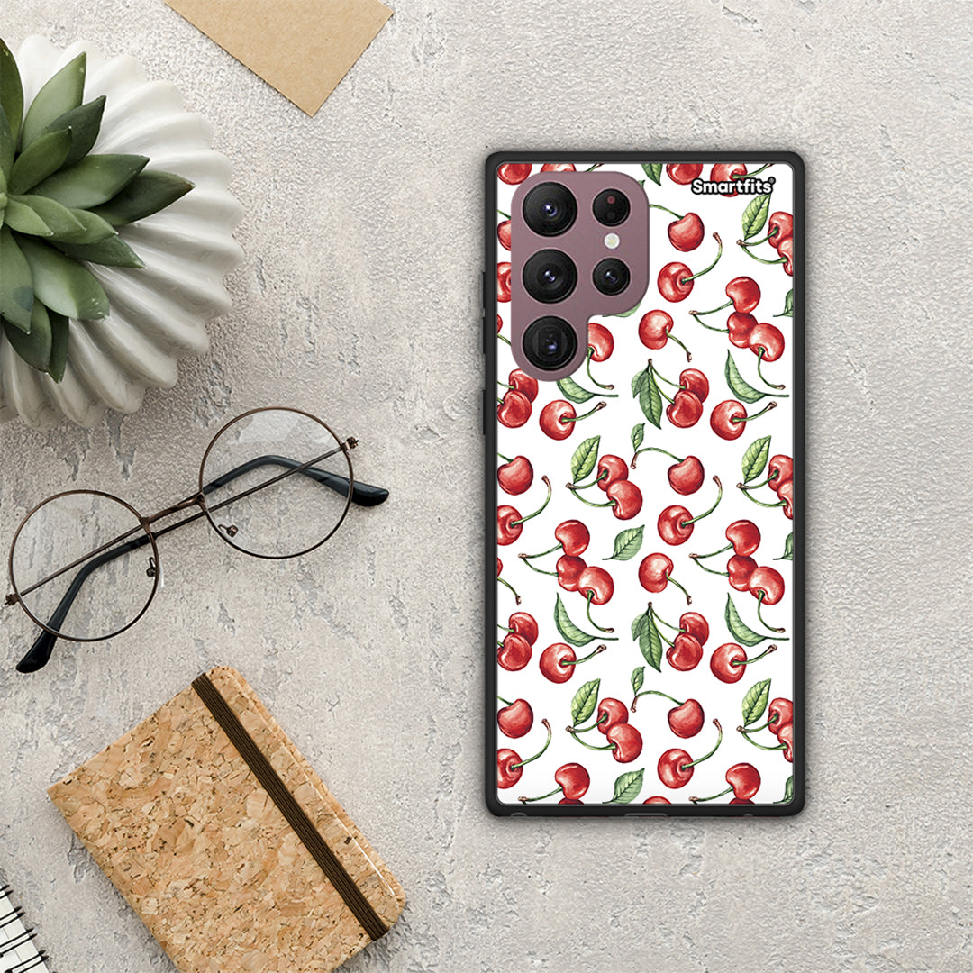 Cherry Summer - Samsung Galaxy S22 Ultra θήκη