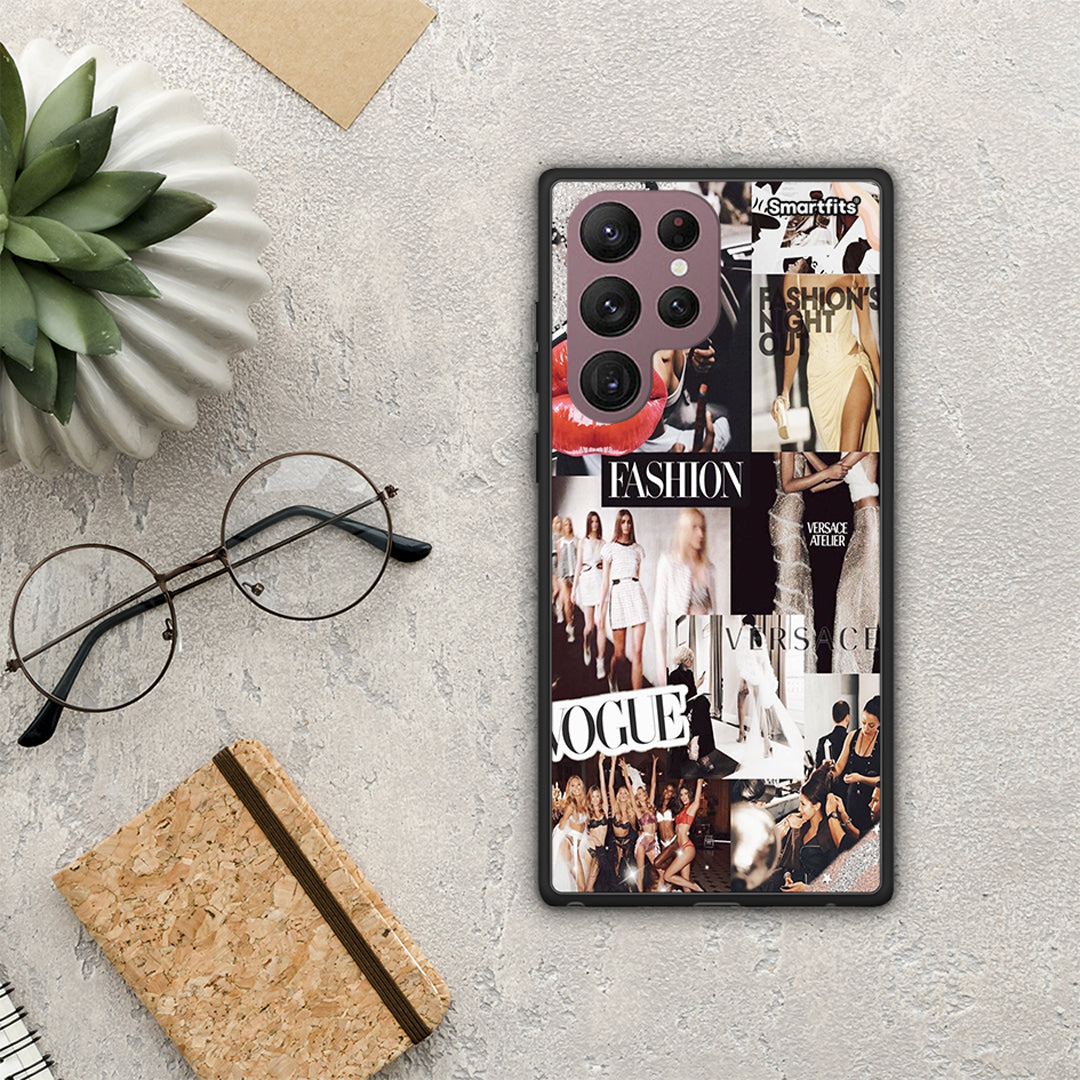 Collage Fashion - Samsung Galaxy S22 Ultra θήκη
