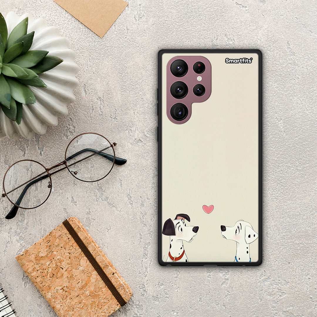 Dalmatians Love - Samsung Galaxy S22 Ultra θήκη