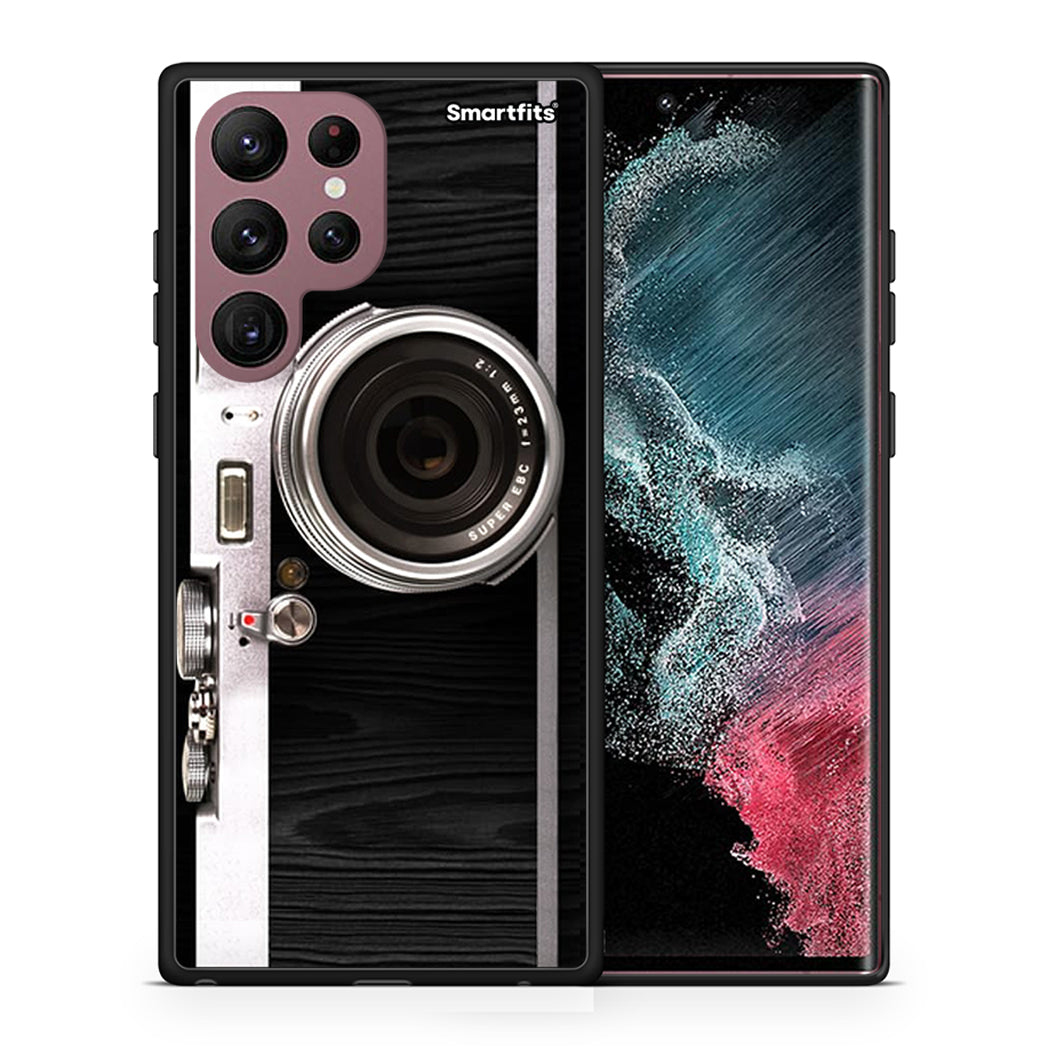 Θήκη Samsung S22 Ultra Emily In Paris από τη Smartfits με σχέδιο στο πίσω μέρος και μαύρο περίβλημα | Samsung S22 Ultra Emily In Paris case with colorful back and black bezels