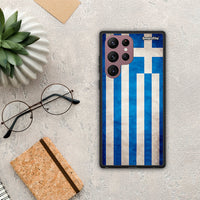 Thumbnail for Flag Greek - Samsung Galaxy S22 Ultra θήκη