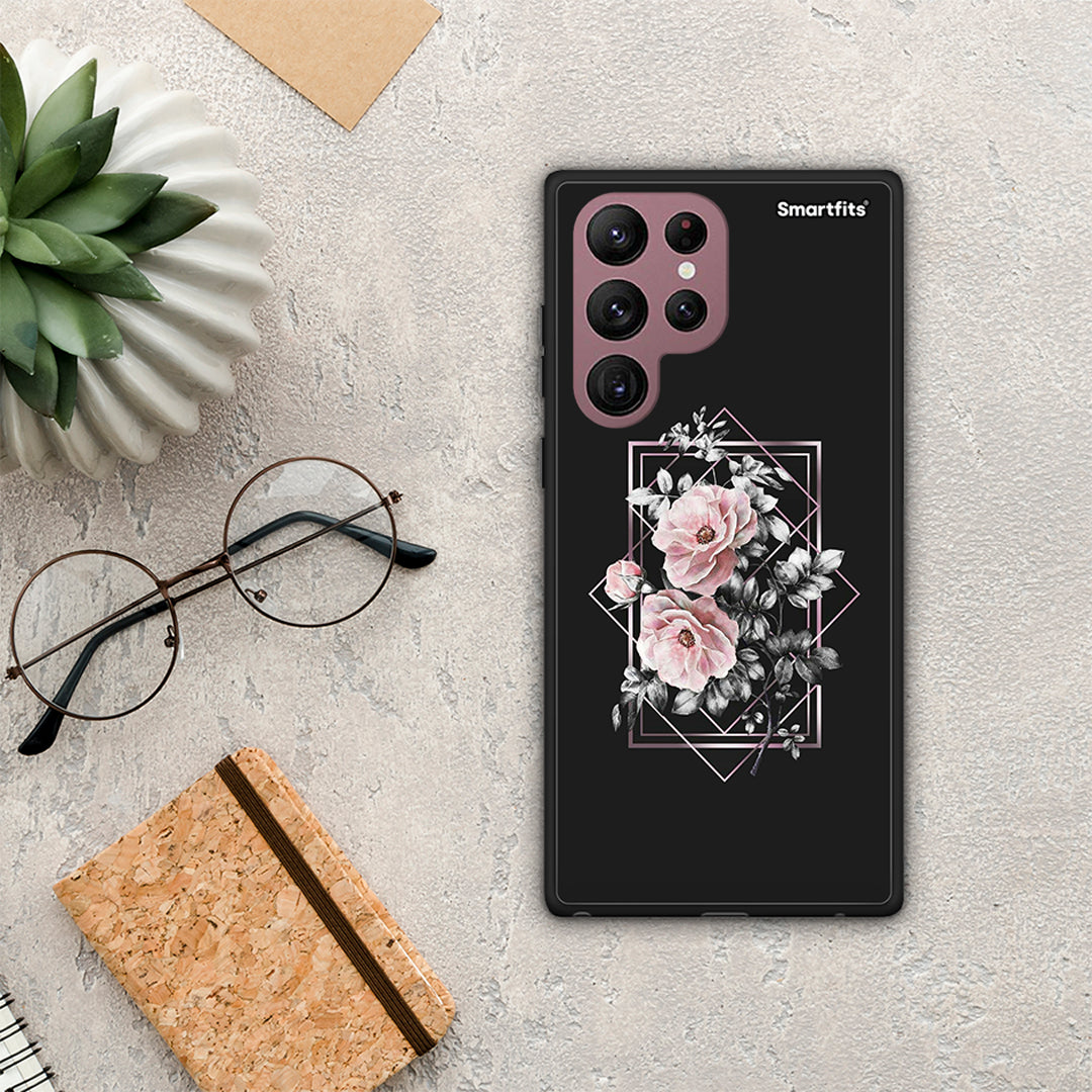 Flower Frame - Samsung Galaxy S22 Ultra θήκη