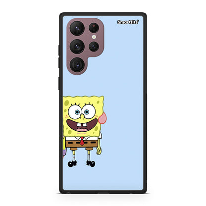 Samsung S22 Ultra Friends Bob θήκη από τη Smartfits με σχέδιο στο πίσω μέρος και μαύρο περίβλημα | Smartphone case with colorful back and black bezels by Smartfits