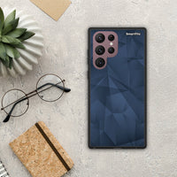 Thumbnail for Geometric Blue Abstract - Samsung Galaxy S22 Ultra θήκη