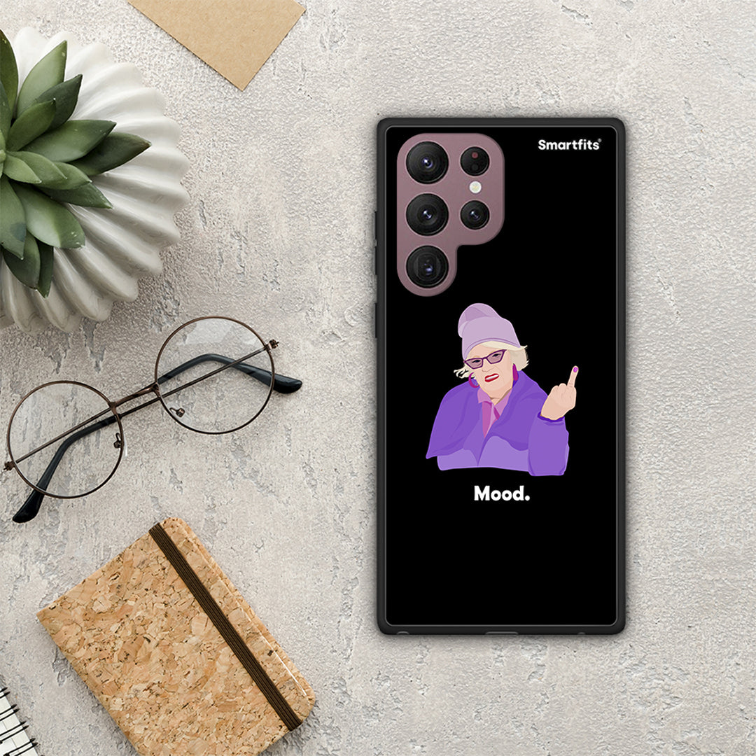 Grandma Mood Black - Samsung Galaxy S22 Ultra θήκη
