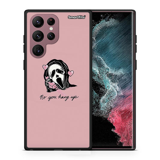 Θήκη Samsung S22 Ultra Halloween Hang Up από τη Smartfits με σχέδιο στο πίσω μέρος και μαύρο περίβλημα | Samsung S22 Ultra Halloween Hang Up case with colorful back and black bezels