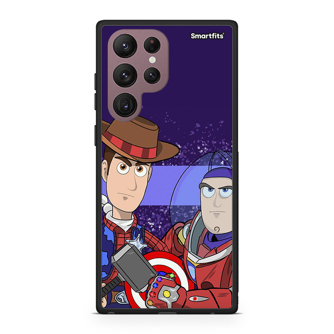 Samsung S22 Ultra Infinity Story θήκη από τη Smartfits με σχέδιο στο πίσω μέρος και μαύρο περίβλημα | Smartphone case with colorful back and black bezels by Smartfits