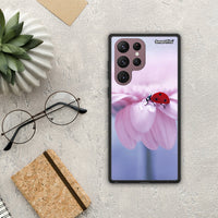 Thumbnail for Ladybug Flower - Samsung Galaxy S22 Ultra θήκη