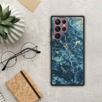 Thumbnail for Marble Blue - Samsung Galaxy S22 Ultra θήκη