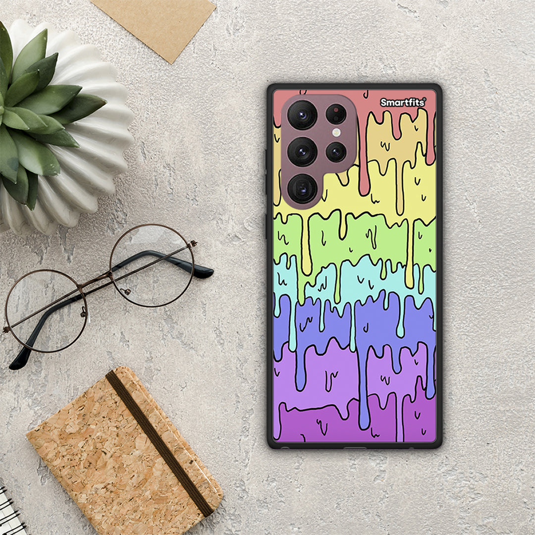 Melting Rainbow - Samsung Galaxy S22 Ultra θήκη