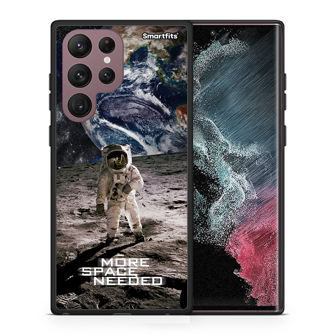 Θήκη Samsung S22 Ultra More Space από τη Smartfits με σχέδιο στο πίσω μέρος και μαύρο περίβλημα | Samsung S22 Ultra More Space case with colorful back and black bezels