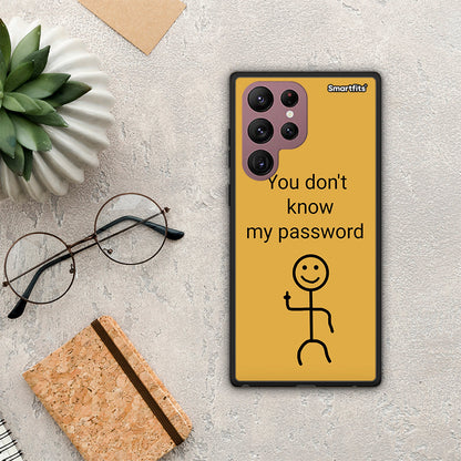 My Password - Samsung Galaxy S22 Ultra θήκη