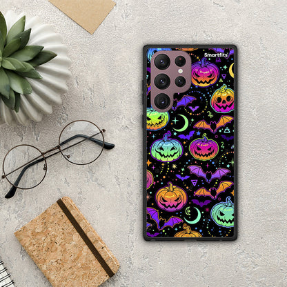 Neon Halloween - Samsung Galaxy S22 Ultra θήκη