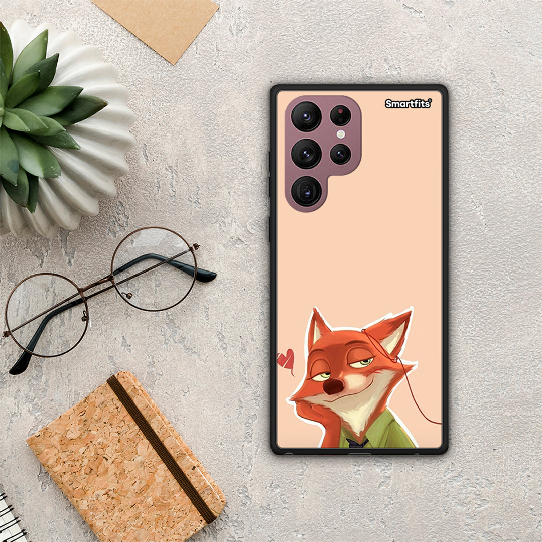 Nick Wilde And Judy Hopps Love 1 - Samsung Galaxy S22 Ultra θήκη