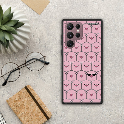 Pig Glasses - Samsung Galaxy S22 Ultra θήκη