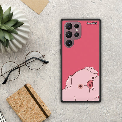 Pig Love 1 - Samsung Galaxy S22 Ultra θήκη
