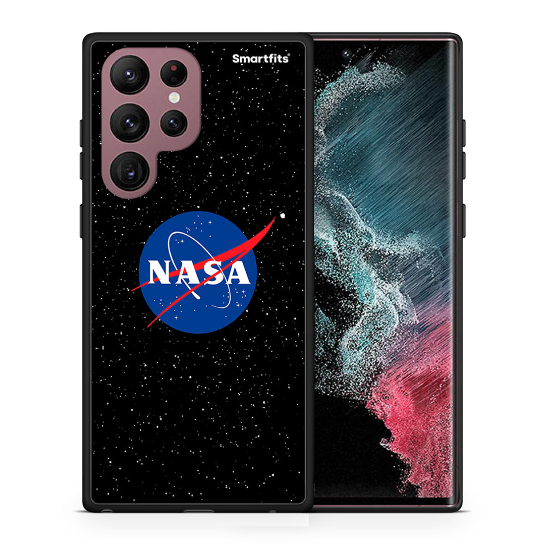 Θήκη Samsung S22 Ultra NASA PopArt από τη Smartfits με σχέδιο στο πίσω μέρος και μαύρο περίβλημα | Samsung S22 Ultra NASA PopArt case with colorful back and black bezels