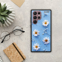 Thumbnail for Real Daisies - Samsung Galaxy S22 Ultra θήκη