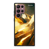 Thumbnail for Samsung S22 Ultra Real Gold θήκη από τη Smartfits με σχέδιο στο πίσω μέρος και μαύρο περίβλημα | Smartphone case with colorful back and black bezels by Smartfits