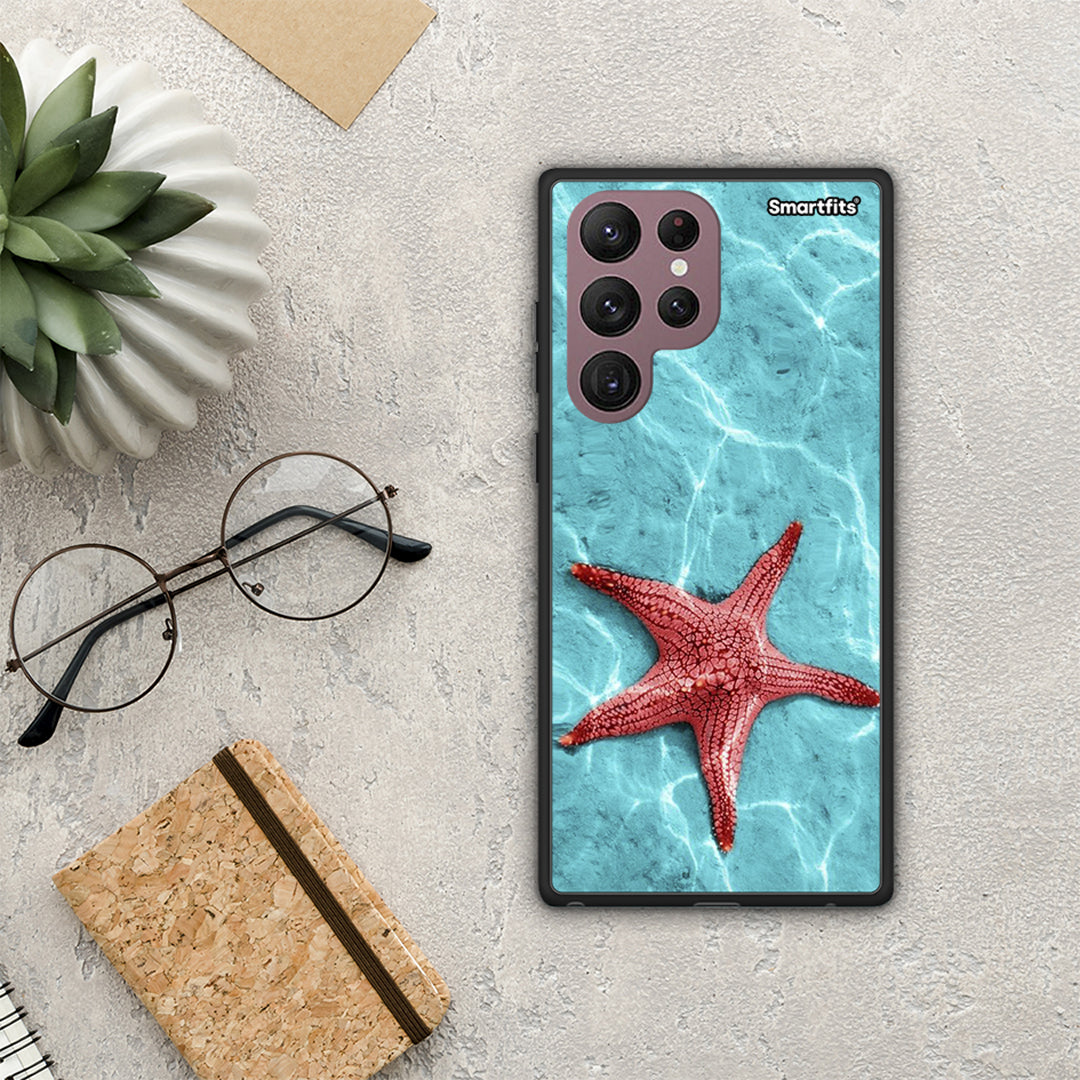 Red Starfish - Samsung Galaxy S22 Ultra θήκη